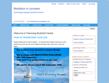 Tablet Screenshot of meditationinlancaster.org